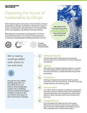 Sustainability Fact Sheet
